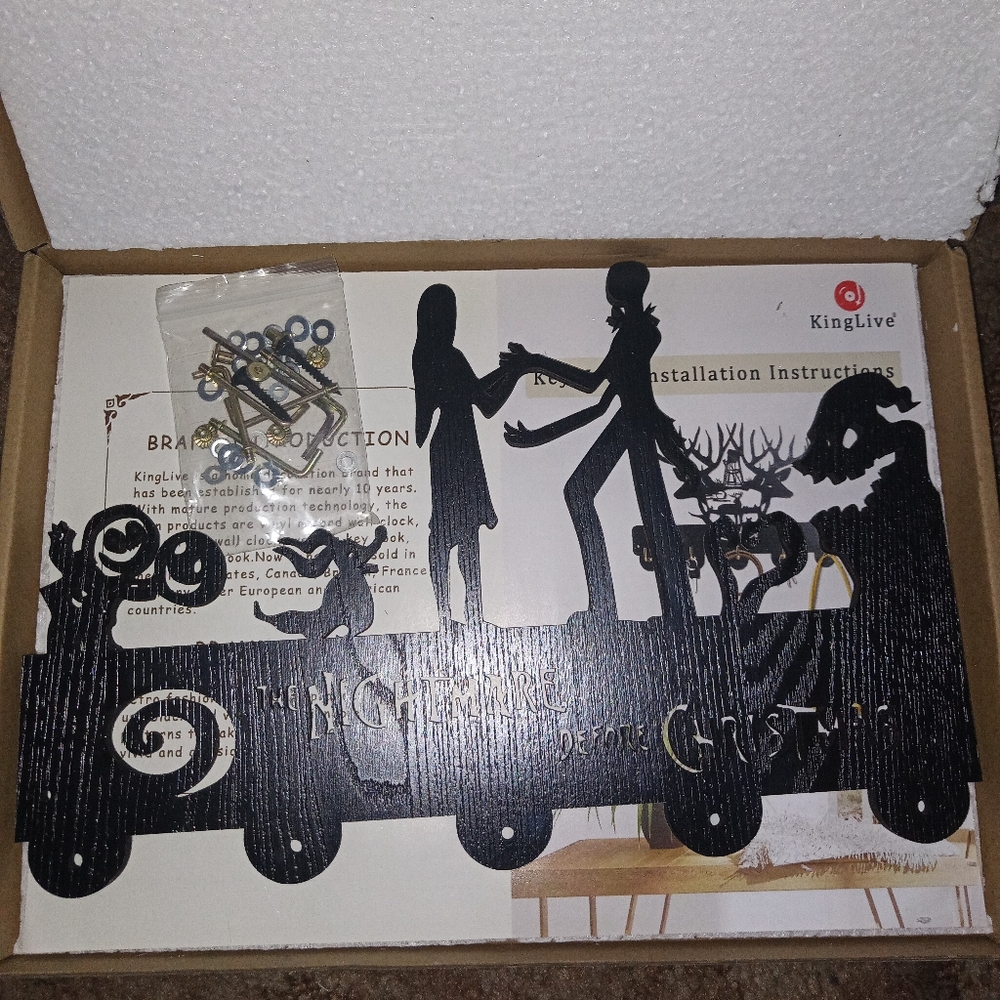 The Nightmare Before Christmas Hanging Key Holder
